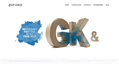 Desktop Screenshot of glueckkanja.com